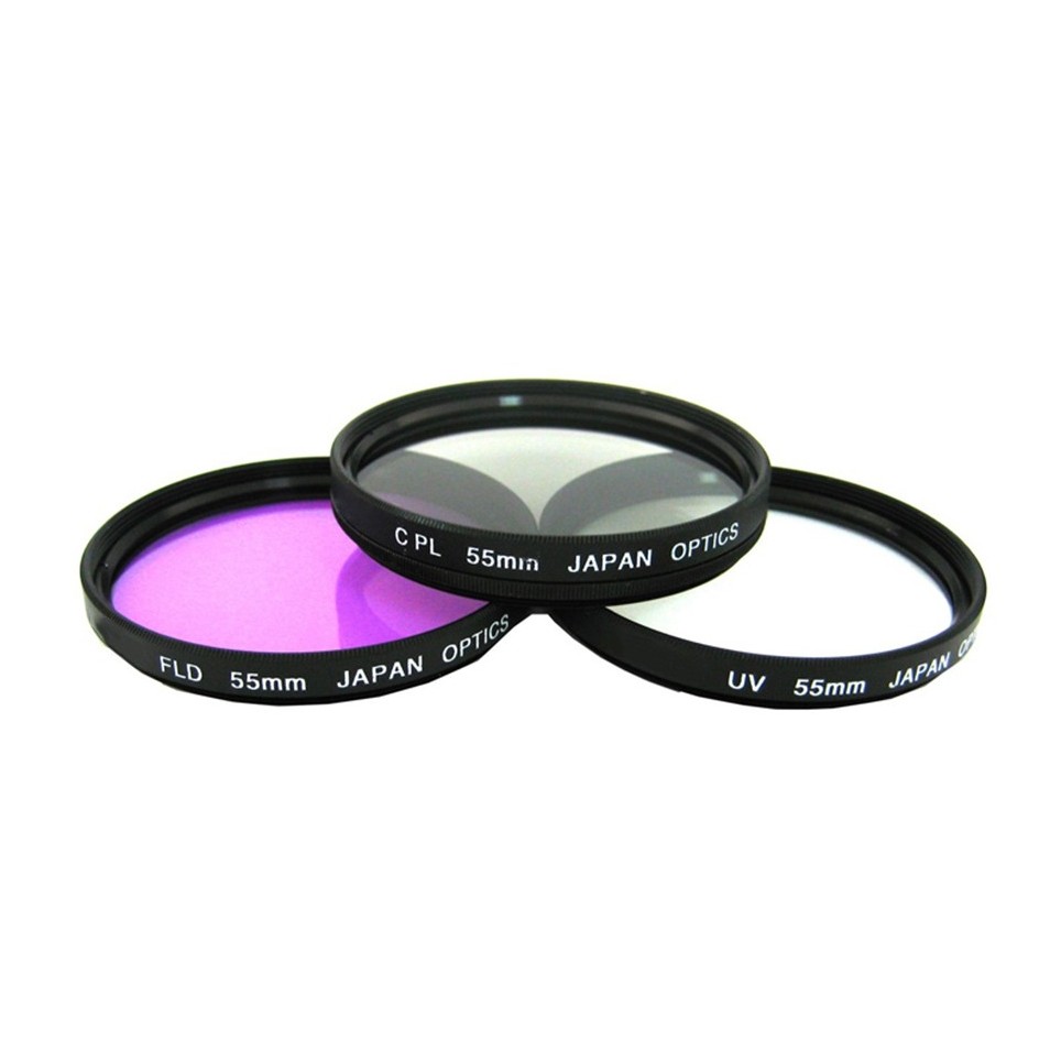 Kit Uv Cpl Y Fld Filtros Para Lente