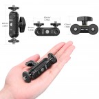 Brazo Articulado Doble Ball Head Universal Ulanzi R102