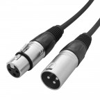 Cable XLR Boya 1m / 3m Para Audio Profesional