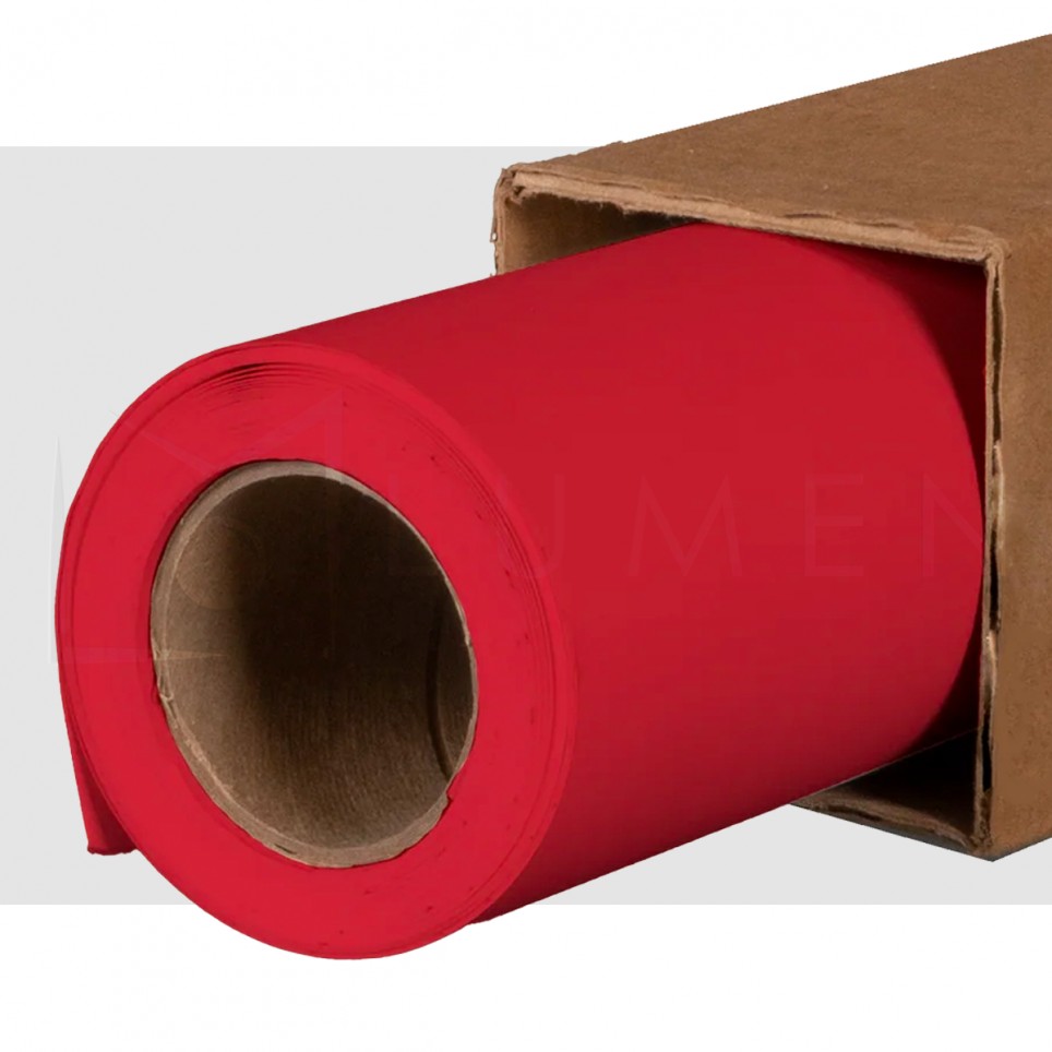 Fondo Rojo Scarlet de Papel Sinfin 11x2.7m