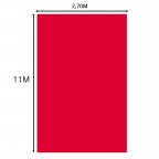 Fondo Rojo Scarlet de Papel Sinfin 11x2.7m