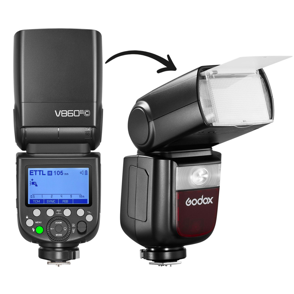 Flash Godox V850III Speedlite Sistema inalámbrico para Canon, Nikon