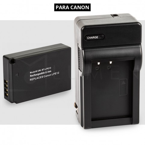Bateria LP-E12 para Camara Canon SL1 EOS EOS M M2 EOS M10 Cámara Digital 