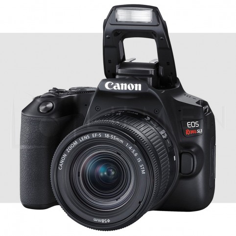Canon EOS Rebel SL3 con EF-S 18-55mm f/4-5.6 IS STM