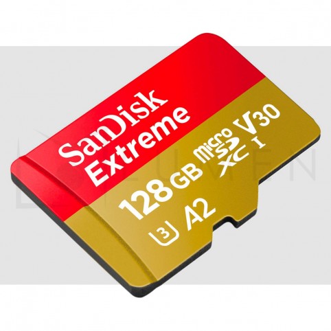 microSD XC 128GB SanDisk Extreme UHS-I con Adaptador Memoria SD