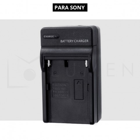 Cargador para Baterias F550/F750/F960 para Sony