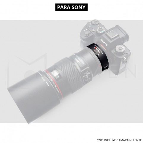 Adaptador para Sony Full Frame de lentes Canon EF EF-S