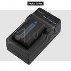 Para Sony Kit: Batería y Cargador NP-FW50