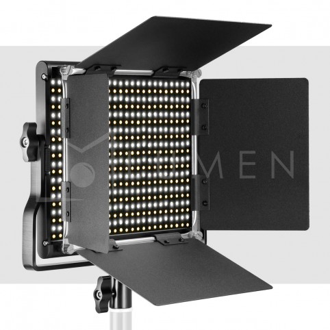 Panel Luz 660 LED Bi-Color Continua Metálico para Estudio