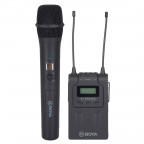 Boya WHM8 Pro Microfono de Mano Inalambrico con Receptor BY-Rx8 Pro
