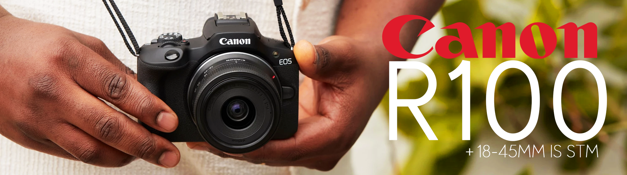 Canon EOS R100 Original Camara Sin Espejo disponible para compra en Colombia